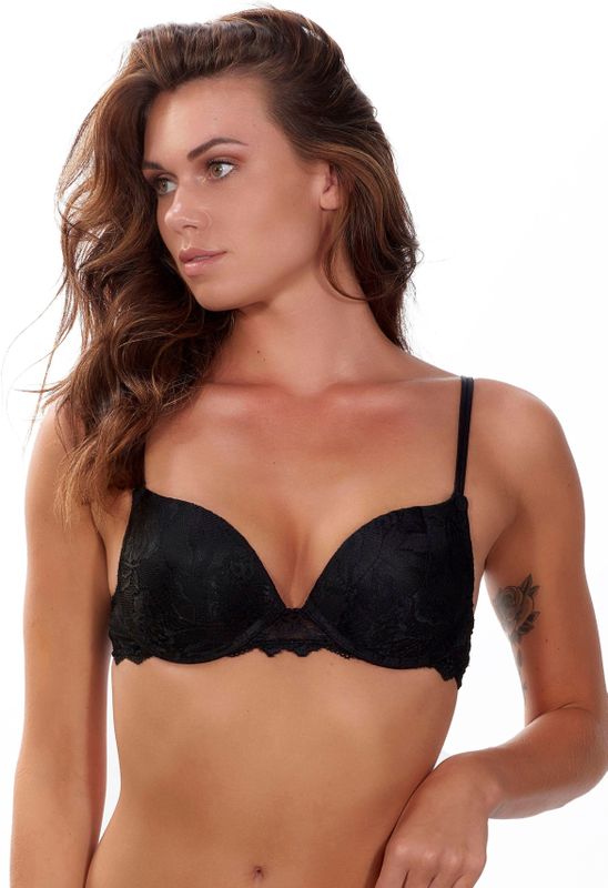 After Eden Push-up-BH "ANNA", mit luxuriösen Spitzendetails