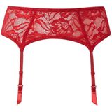 Jarretelle - Vrouwelijk Kant - Verstelbare Bandjes - Zwart