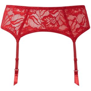 Jarretelle - Vrouwelijk Kant - Verstelbare Bandjes - Zwart