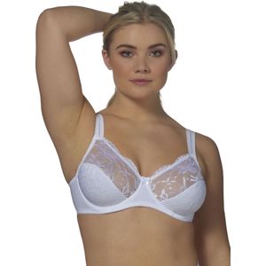 Elbrina Bügel-BH "EMBROIDERY", mit floralen Spitzenakzenten