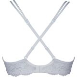 Sensitive - Dubbel Gel BH - Zwart - Kanten Zijpanden - Comfortabele Pasvorm