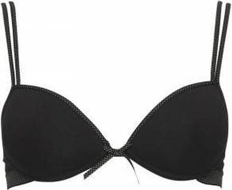 Boobs & Bloomers tiener BH voorgevormd Eerste bh Kinder bh kleine maten Zwart