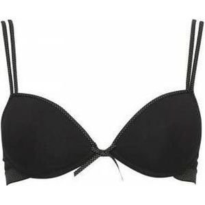 Boobs & Bloomers - Anny - Meisjes Bh Zonder Beugel - Zwart