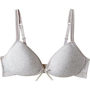 Boobs & Bloomers Voorgevormde Tienerbh Grijs Melange