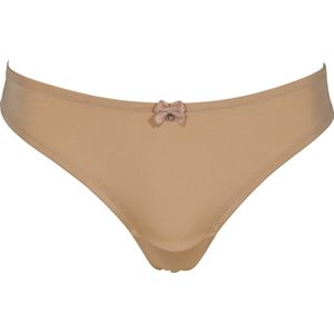 After Eden D-cup & Up String Faro Lichtbeige