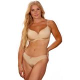 After Eden D-cup & Up String Faro Lichtbeige