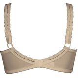 Beugelbeha - Poederkleurig - Jacquard - Kant - Glanzende Micro