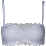After Eden D-cup & up voorgevormde strapless beugelbh Anna wit