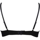 Bralette - Zwart/Wit - Katoen/Elastaan - Licht Gewatteerd