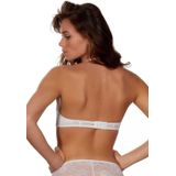 Model - T-Shirt BH - Wit - Gevoerd - Full-Cup - 85% Nylon, 15% Elastaan