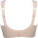 Katoenen Bralette - Zwart - Kant Detail - Verstelbare Schouderbandjes