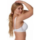 T-Shirt Bh - Gerecycled - Gladde Cups - Kanten Details - Verstelbare Schouderbandjes