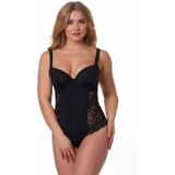 Body - Voorgevormde Demi Cup - Recycled Kant en Micro - Verstelbare Schouderbandjes