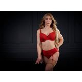 Full Cover - BH - Zwart - Kanten Details - Verstevigde Cups