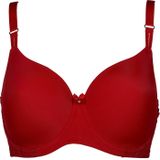 Full Cover - BH - Zwart - Kanten Details - Verstevigde Cups