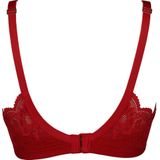 Full Cover - BH - Zwart - Kanten Details - Verstevigde Cups