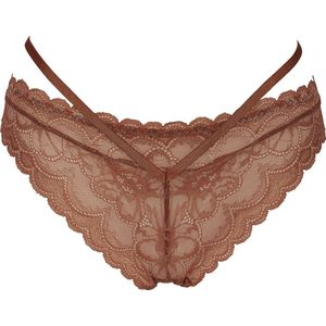 Mexy - Slip - Cinamon - Kant - 86% Polyamide, 14% Elastaan