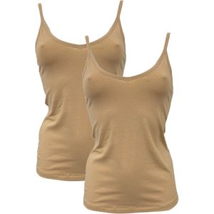 After Eden - My Basic - Dames Ondershirt - Poeder - 2-pack