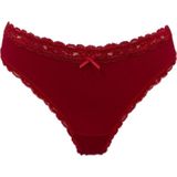 After Eden - My Basic - Dames String - Rood - Multipack 2 stuks