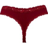 After Eden - My Basic - Dames String - Rood - Multipack 2 stuks