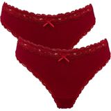 After Eden - My Basic - Dames String - Rood - Multipack 2 stuks