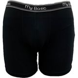 After Eden - My Basic - Boxershorts - Zwart/Navy Blue - Organisch Katoen - Multipack 6 stuks