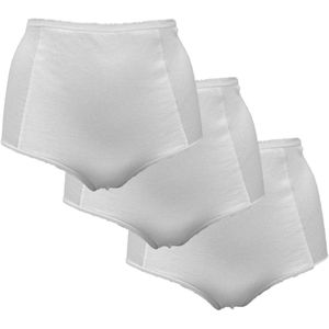My Basic - High Waist Slip - Wit/Zwart/Poeder - Organisch Katoen - Multipack