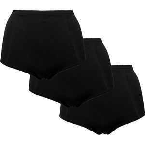 My Basic - High Waist Slip - Wit/Zwart/Poeder - Organisch Katoen - Multipack