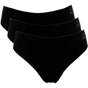 My Basic by After Eden - Free-cut String - Zwart - 3-pack