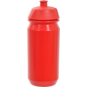 TACX Drinkfles "Shiva" biologisch afbreekbaar, rood, 500 ml, met schroef-on dop, door de grote opening