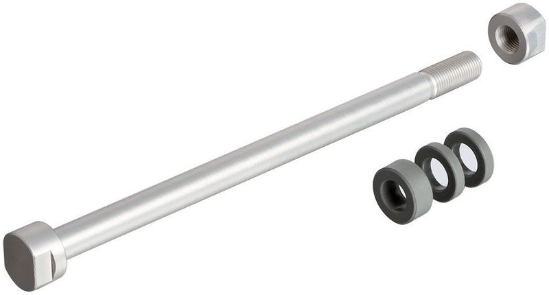 Tacx E-Thru Trainerassen, voor Classic Trainers, 10 mm, Achterwiel, Steekassen