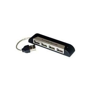 Conceptronic C4PUSB2 4-Port Mini Hub USB 2.0