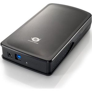 Conceptronic CHD3DUSB3 behuizing voor opslagstations HDD-behuizing Grafiet 3.5 inch