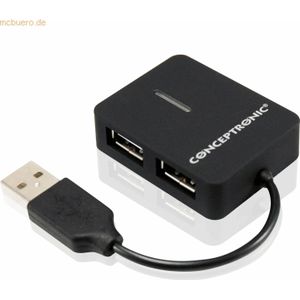 Conceptronic C4PUSB2 interface hub 480 Mbit/s