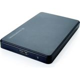 Conceptronic - Mini Harddisk Box - USB 3.0 - Zwart - Lichtgewicht