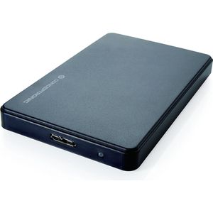 Conceptronic - Mini Harddisk Box - USB 3.0 - Zwart - Lichtgewicht