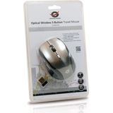 Conceptronic CLLM5BTRVWL muis Reizen Rechtshandig RF Draadloos Optisch 1600 DPI