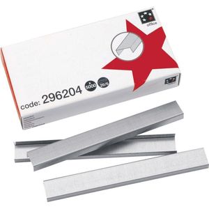 32x 5 Star nietjes 24/6, verzinkt, doos a 5.000 nietjes