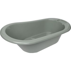2-in-1 Babybad Met Standaard, Opvouwbare Badkuip Met Steunnet Voor Babys En Peuters Multifunctioneel Ontwerp Ruimtebesparend En Praktisch In Gebruik Grijs