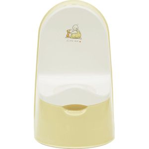 bébé-jou - Potty trainer - Humphrey geel - dessin - Met hoge rugleuning