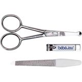 Bebe-Jou - Manicureset - Wit - Inclusief Schaartje, Vijltje en Nagelknipper