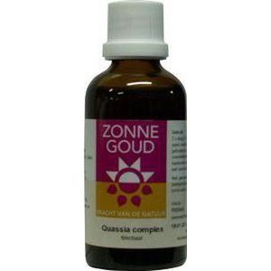 Zonnegoud - Quassia Complex Tinctuur - Kruidenpreparaat - 50ml