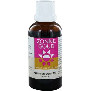 Quercus - Zonnegoud Kruidenpreparaat - Samenstelling: Water Alcohol Extract