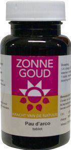 Zonnegoud Pau d Arco simplex 200 tabletten