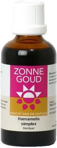 Zonnegoud - Hamamelis Simplex - Voedingssupplement - Extract uit Toverhazelaar