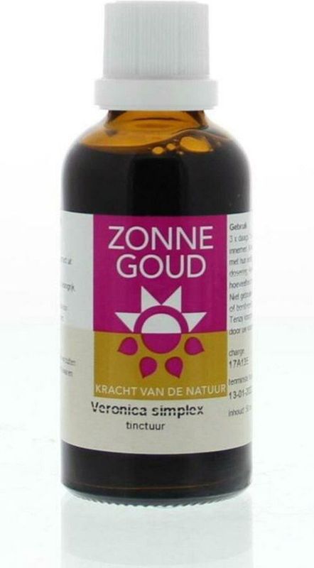Zonnegoud - Veronica Simplex - Kruidenpreparaat - Mannetjesereprijs - 30ml