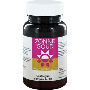 Zonnegoud Crataegus complex 120 tabletten