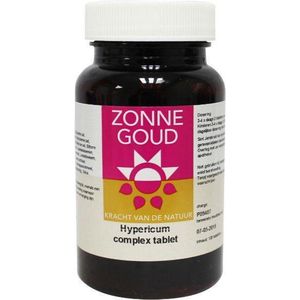 Zonnegoud - Hypericum Complex - Fytotherapie - 90 Tabletten - Natuurlijke Ingrediënten
