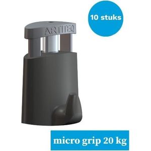 schilderijhaak-ophanghaak schilderij-schilderij ophanghaak- schilderijhaak-Artiteq Micro grip 2 mm- 10stuks van 20 kg-9.6852S