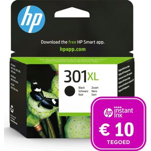 HP 301XL - Inktcartridge - Origineel - Hoge capaciteit - Zwart + Instant Ink tegoed